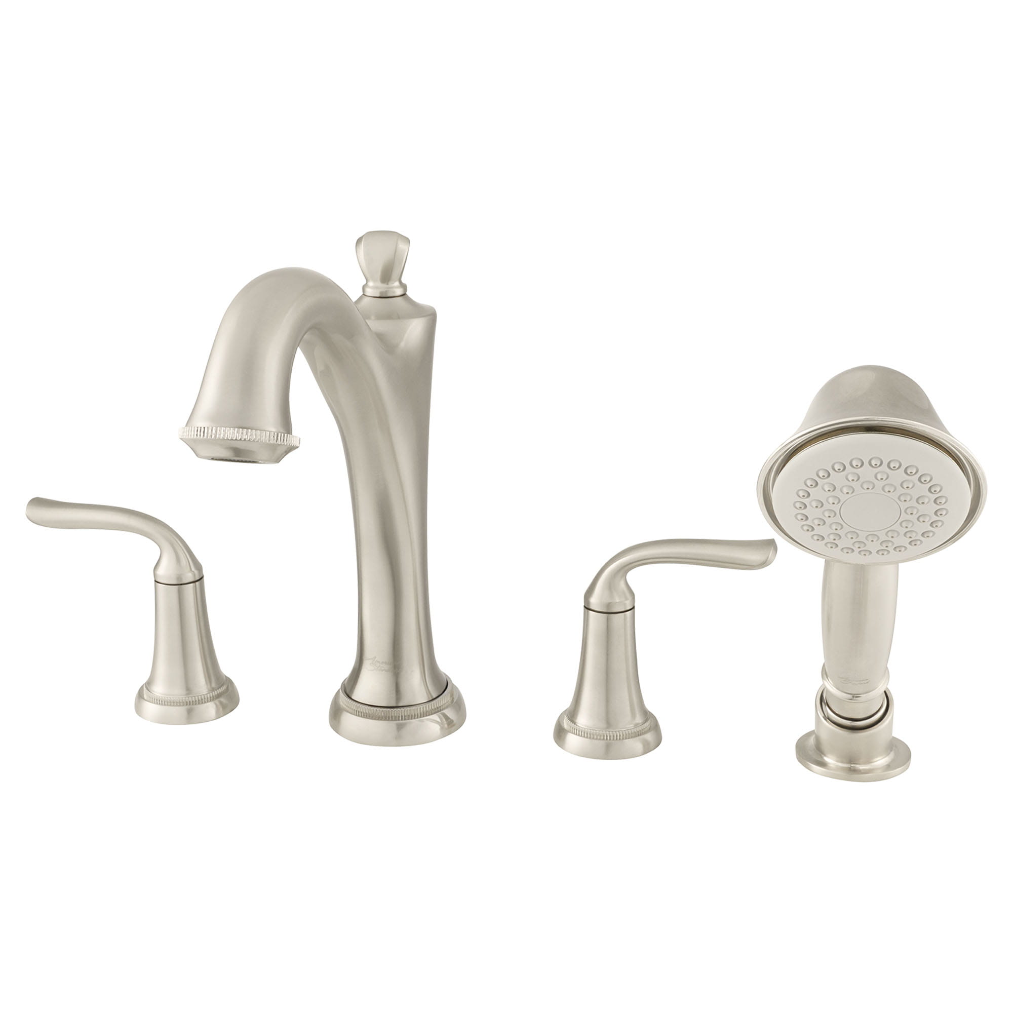 Patience® Bathtub Faucet With Lever Handles and Personal Shower for Flash® Rough-In Valve